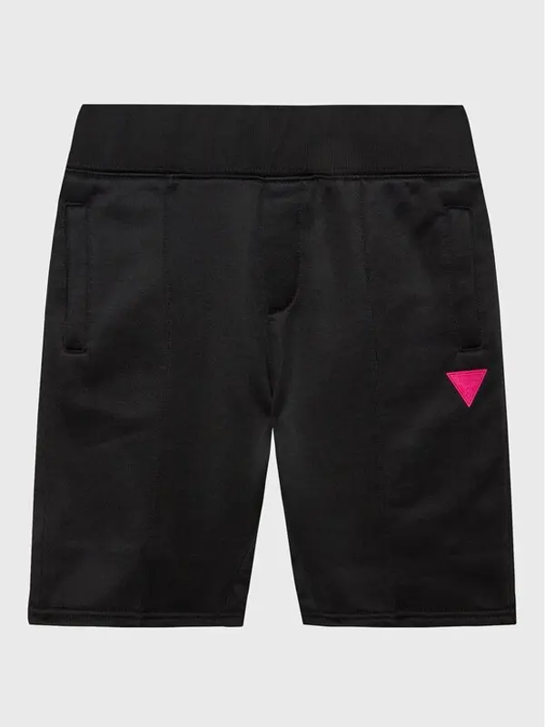 Guess Guess Sportske kratke hlače L3RD04 KBIH2 Crna Regular Fit