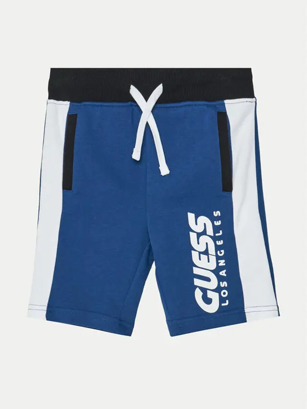 Guess Guess Sportske kratke hlače L5RD01 KA6R4 Plava Regular Fit