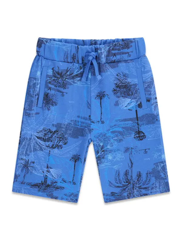 Guess Guess Sportske kratke hlače L6GD09 KA6R4 Plava Regular Fit