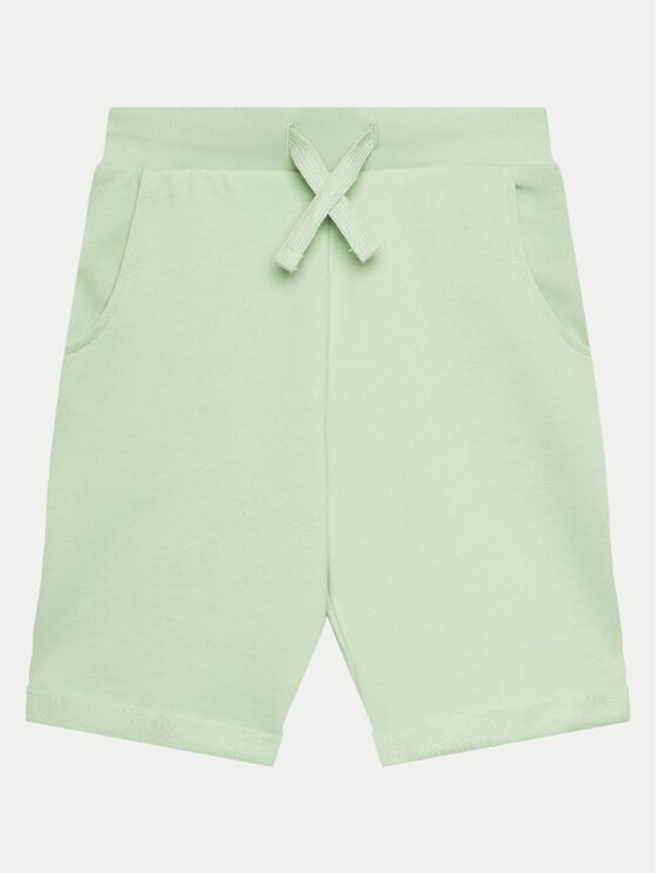 Guess Guess Sportske kratke hlače L93Q25 KAUG0 Zelena Regular Fit