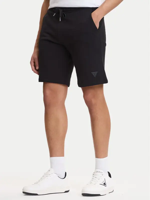 Guess Guess Sportske kratke hlače M6GD12 K3020 Crna Slim Fit