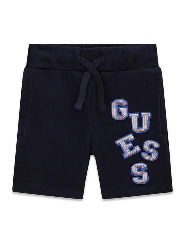 Guess Guess Sportske kratke hlače N6GD02 KA6R4 Tamnoplava Regular Fit