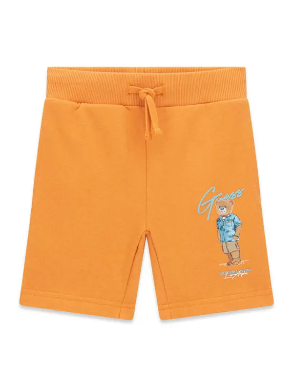 Guess Guess Sportske kratke hlače N6GD04 KA6R4 Narančasta Regular Fit