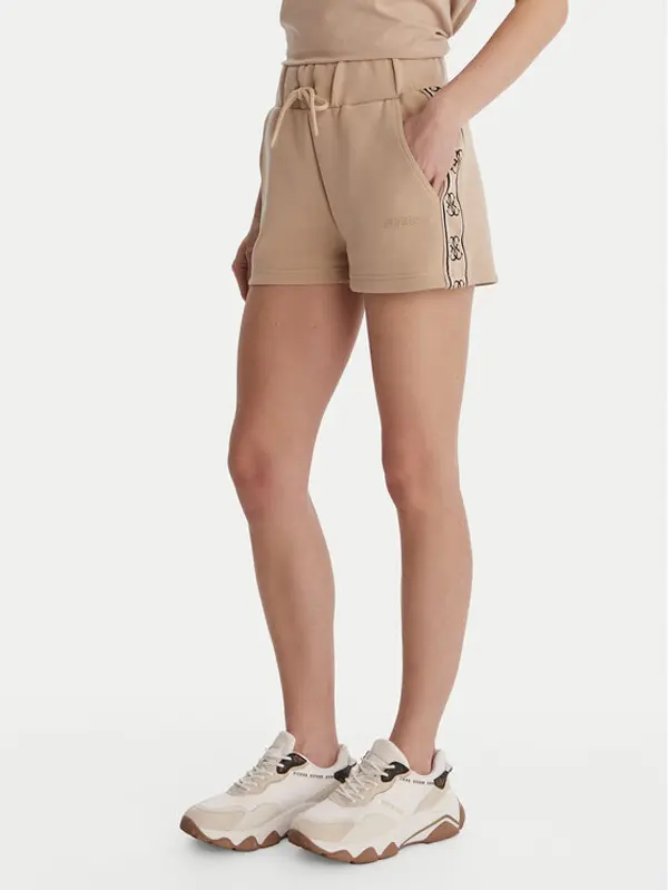 Guess Guess Sportske kratke hlače V3GD13 KB3P2 Bež Regular Fit