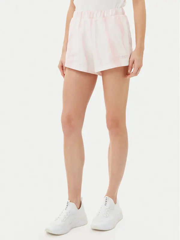 Guess Guess Sportske kratke hlače V5GD11 KCRQ0 Ružičasta Relaxed Fit