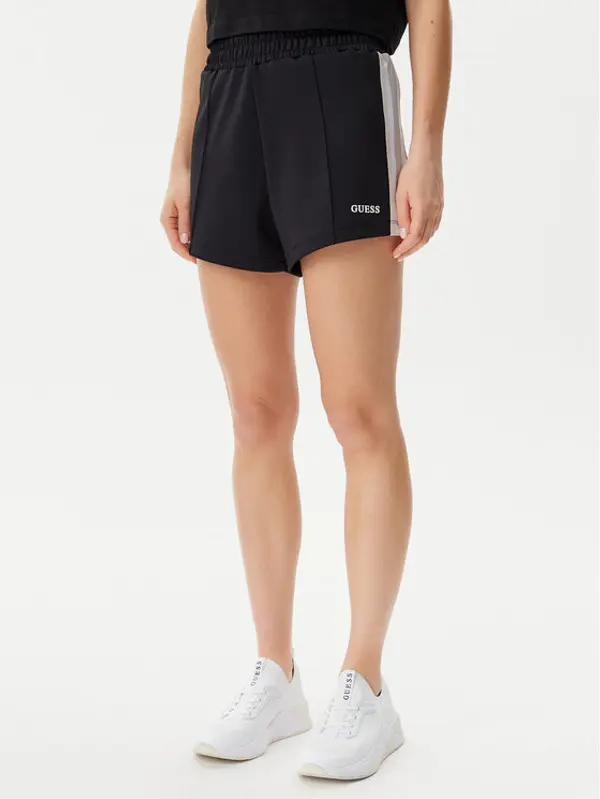 Guess Guess Sportske kratke hlače V5GD14 KCRU2 Crna Relaxed Fit