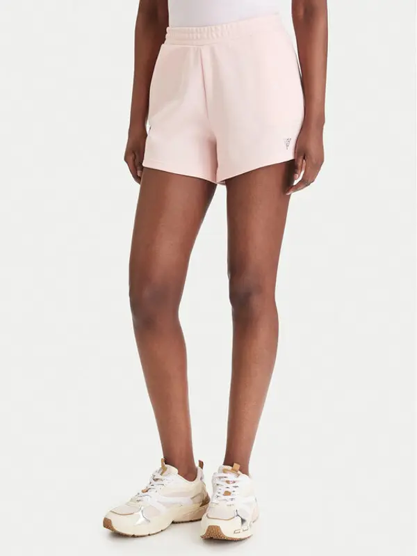 Guess Guess Sportske kratke hlače V6GD14 K3090 Ružičasta Regular Fit