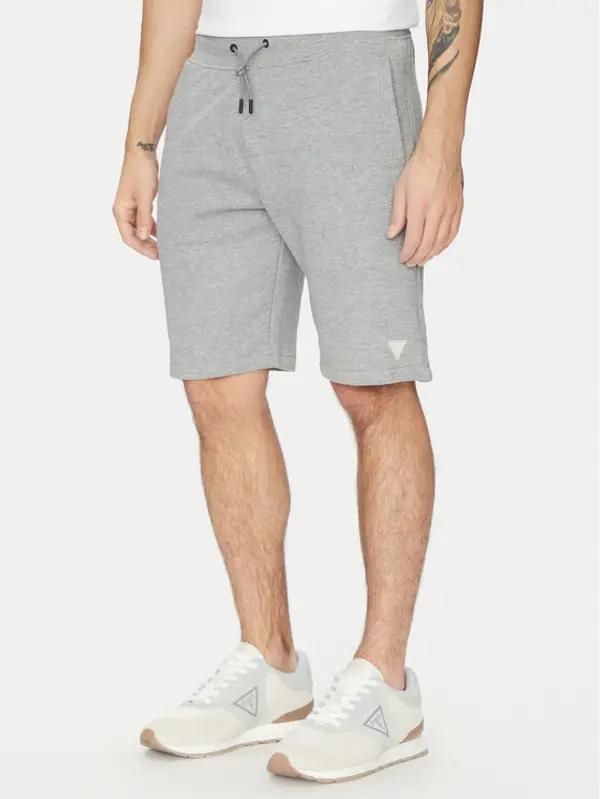 Guess Guess Sportske kratke hlače Z2YD04 KAIJ1 Siva Regular Fit