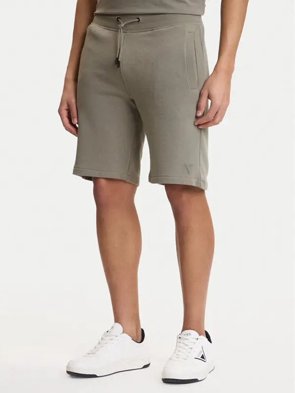 Guess Guess Sportske kratke hlače Z2YD04 KAIJ1 Zelena Regular Fit