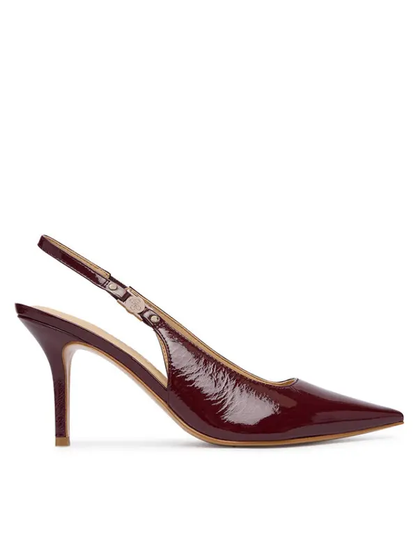 Guess Guess Štikle FLTNAS LEP05 Tamnocrvena