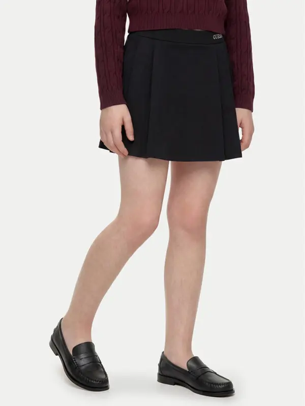 Guess Guess Suknja J6YD01 1K3936 Crna Regular Fit