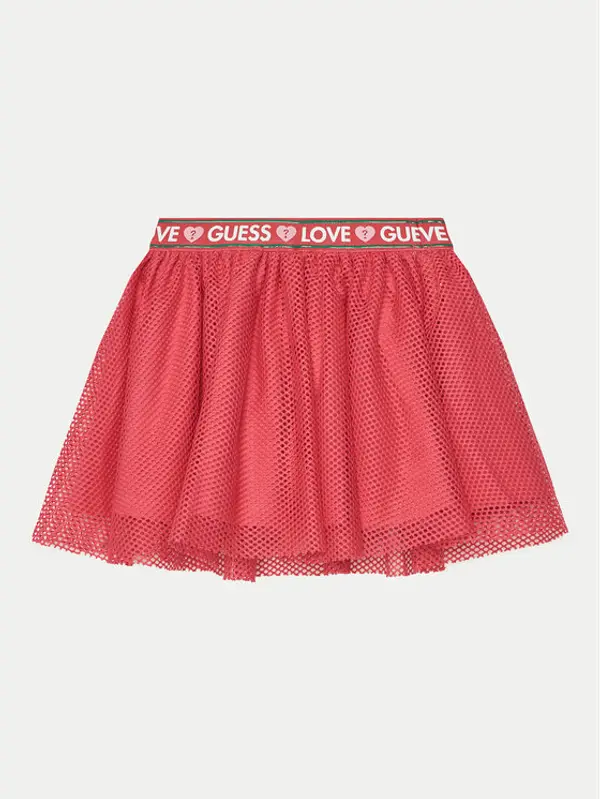 Guess Guess Suknja K5RD05 KACZ0 Ružičasta Regular Fit