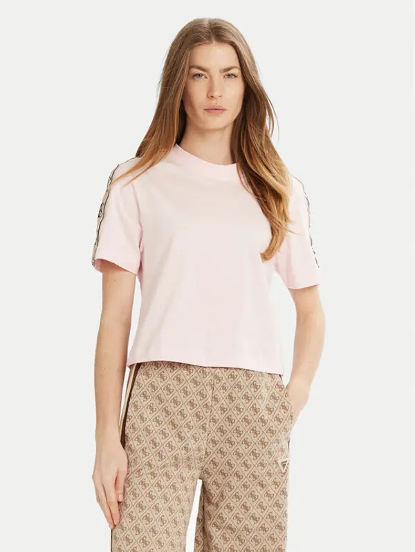 Guess Guess T-shirt 144851 Ružičasta Classic Fit