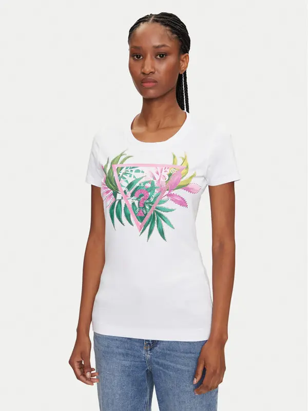 Guess Guess T-shirt 172941 Bijela Classic Fit