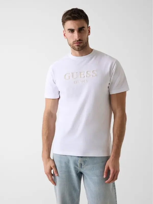 Guess Guess T-shirt 182676 Bijela Classic Fit