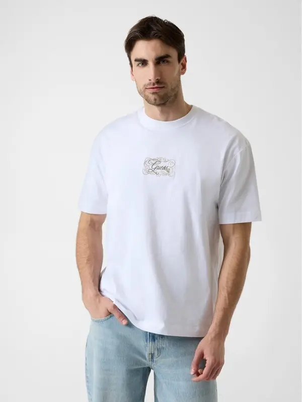 Guess Guess T-shirt 182679 Bijela Classic Fit
