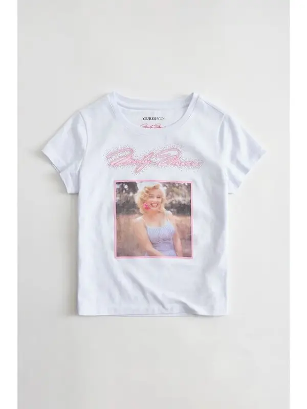 Guess Guess T-shirt 182690 Bijela Classic Fit