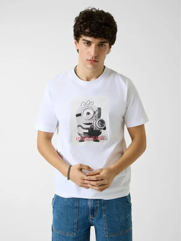 Guess Guess T-shirt 183588 Bijela Classic Fit