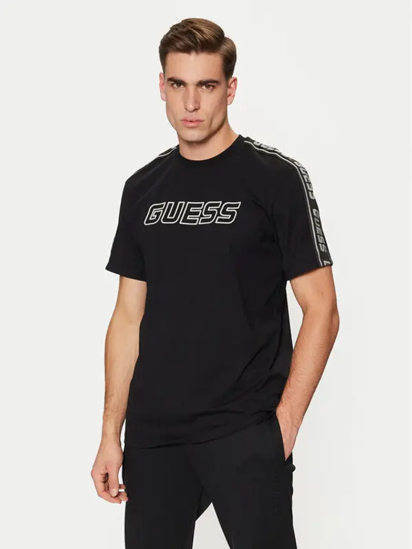 Guess Guess T-shirt Arlo Z4GI18 J1314 Crna Regular Fit