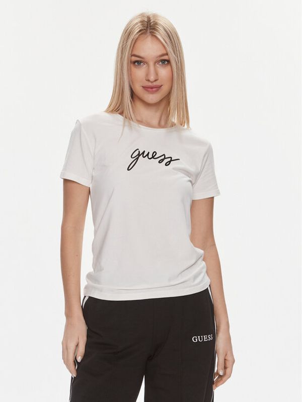 Guess Guess T-shirt Carrie O4RM09 KBBU1 Bijela Regular Fit
