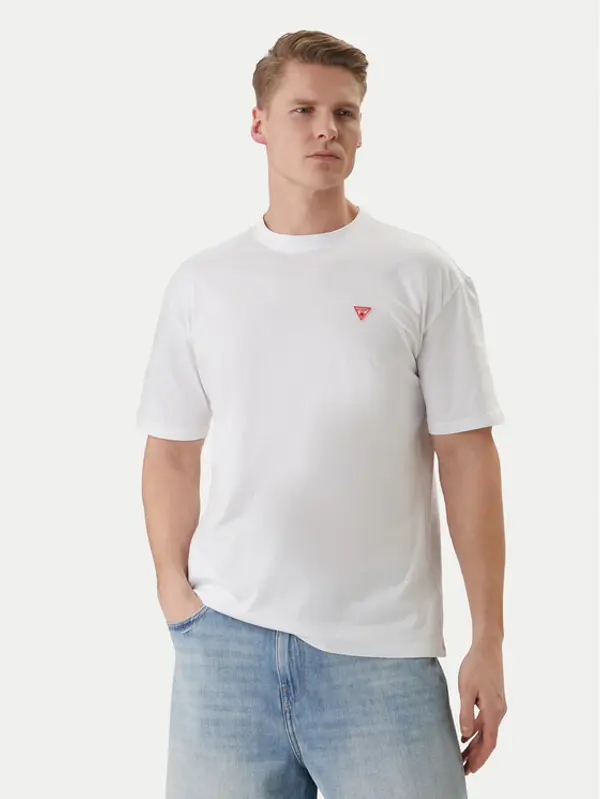Guess Guess T-shirt F6GI11 K8HM4 Bijela Regular Fit