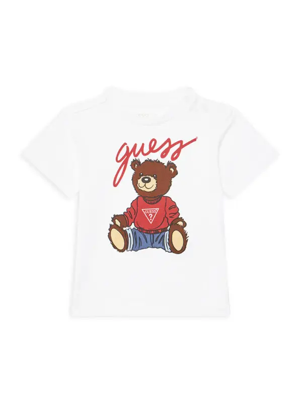 Guess Guess T-shirt H4BT01 I3Z14 Bijela Regular Fit