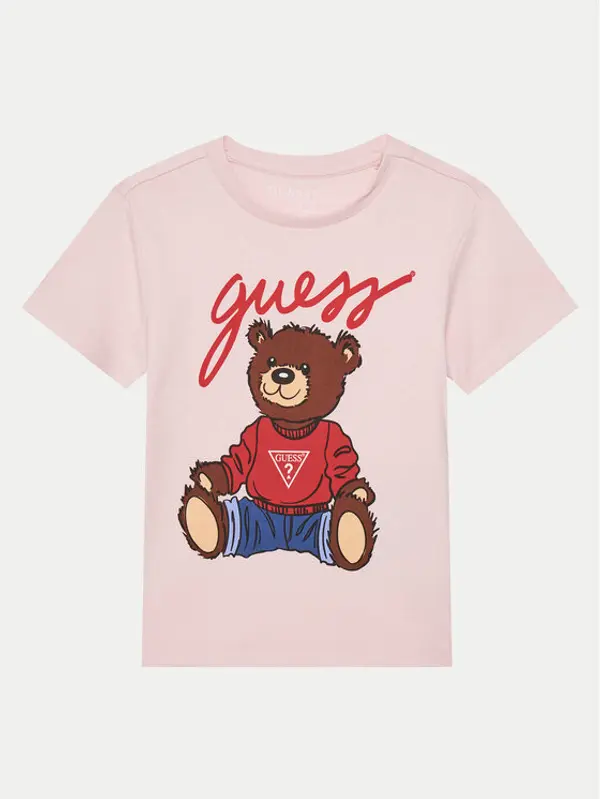 Guess Guess T-shirt H4BT01 I3Z14 Ružičasta Regular Fit
