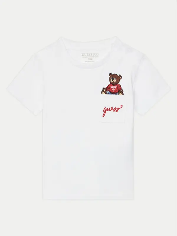 Guess Guess T-shirt I5RI03 I3Z14 Bijela Regular Fit