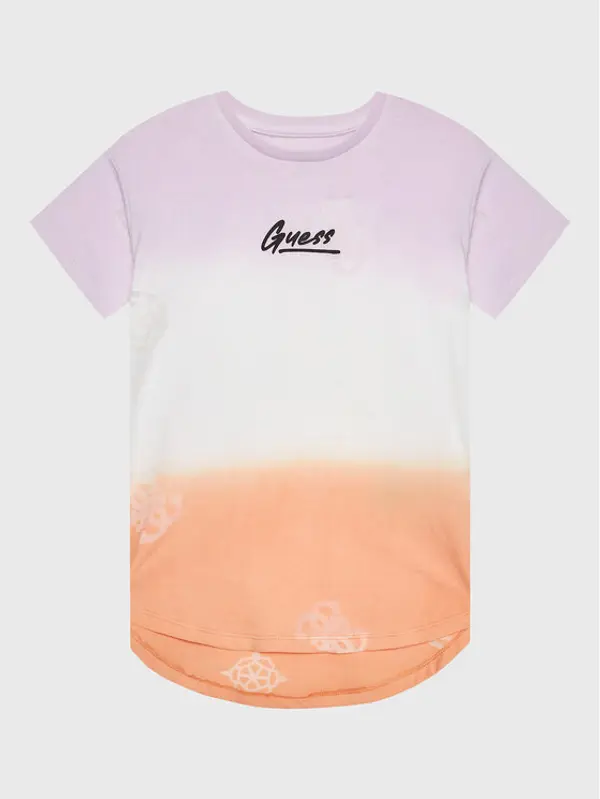 Guess Guess T-shirt J3RI10 K8560 Šarena Regular Fit