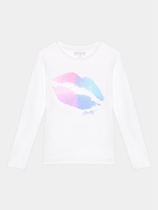 Guess Guess T-shirt J3YI49 K6YW1 Bijela Regular Fit