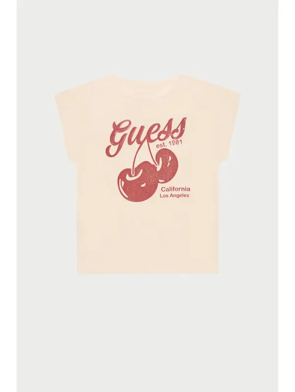 Guess Guess T-shirt J5GI00 K6YW4 Ružičasta Regular Fit