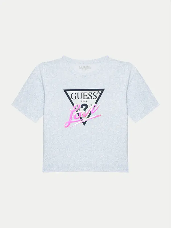 Guess Guess T-shirt J5GI10 K6YW4 Plava Regular Fit