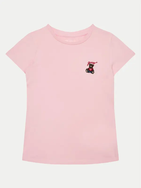 Guess Guess T-shirt J5RI44 J1314 Ružičasta Regular Fit