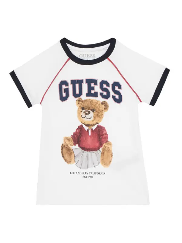 Guess Guess T-shirt J5YI21 K8HM4 Bijela Regular Fit