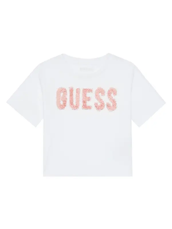Guess Guess T-shirt J5YI47 K8HM4 Bijela Relaxed Fit