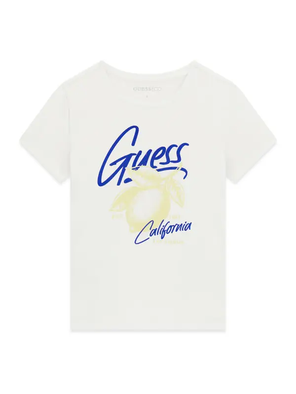 Guess Guess T-shirt J6GI01 K6YW4 Bijela Regular Fit