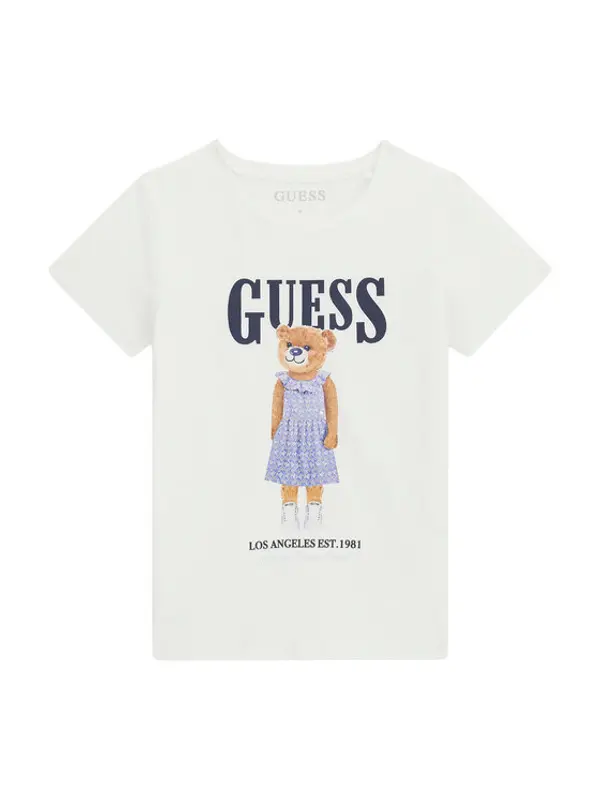 Guess Guess T-shirt J6GI04 K6YW4 Bijela Regular Fit