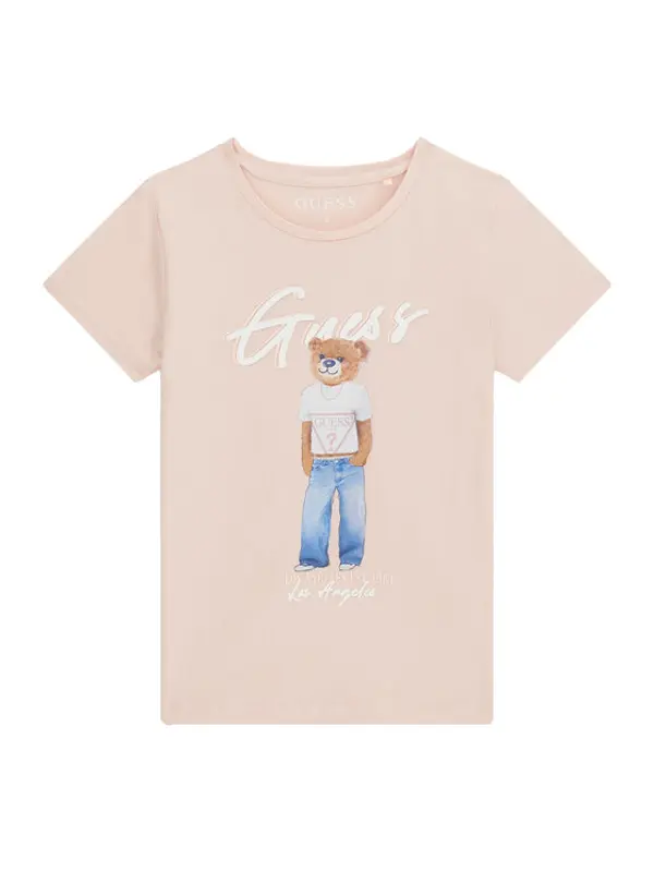 Guess Guess T-shirt J6GI04 K6YW4 Ružičasta Regular Fit