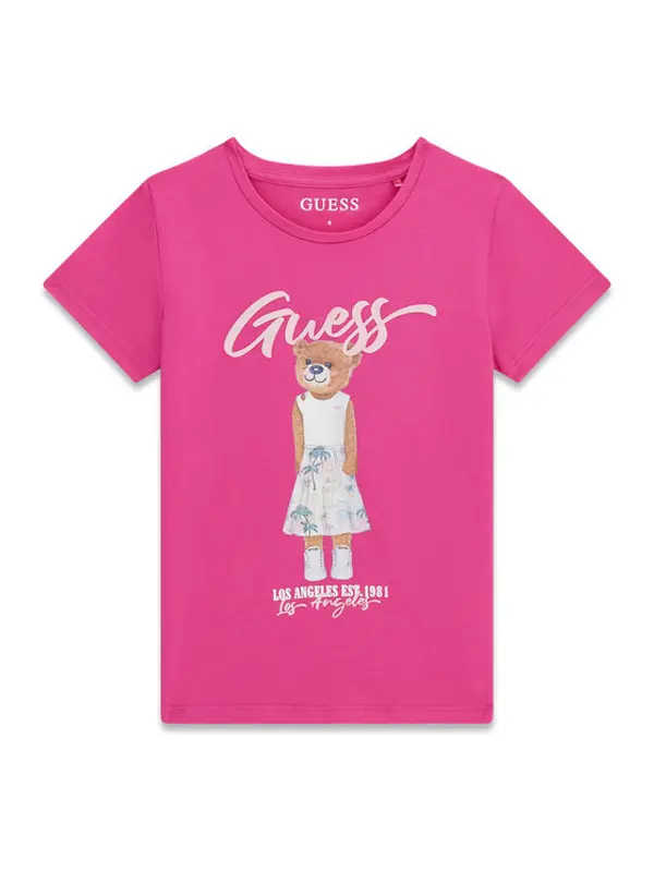 Guess Guess T-shirt J6GI04 K6YW4 Ružičasta Regular Fit