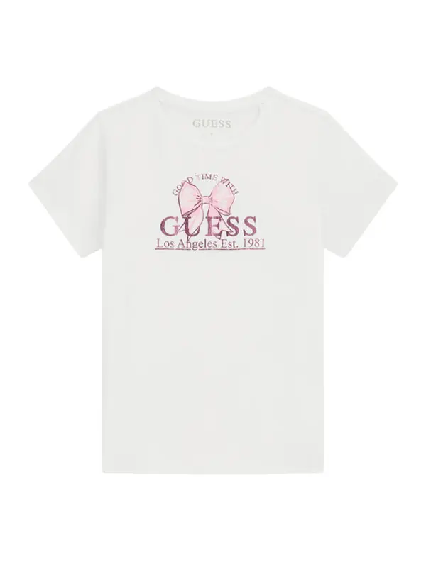 Guess Guess T-shirt J6GI28 K6YW4 Bijela Regular Fit