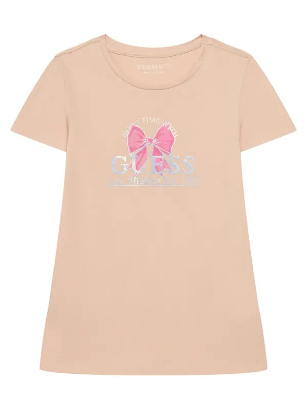Guess Guess T-shirt J6GI28 K6YW4 Svijetlo roza Regular Fit