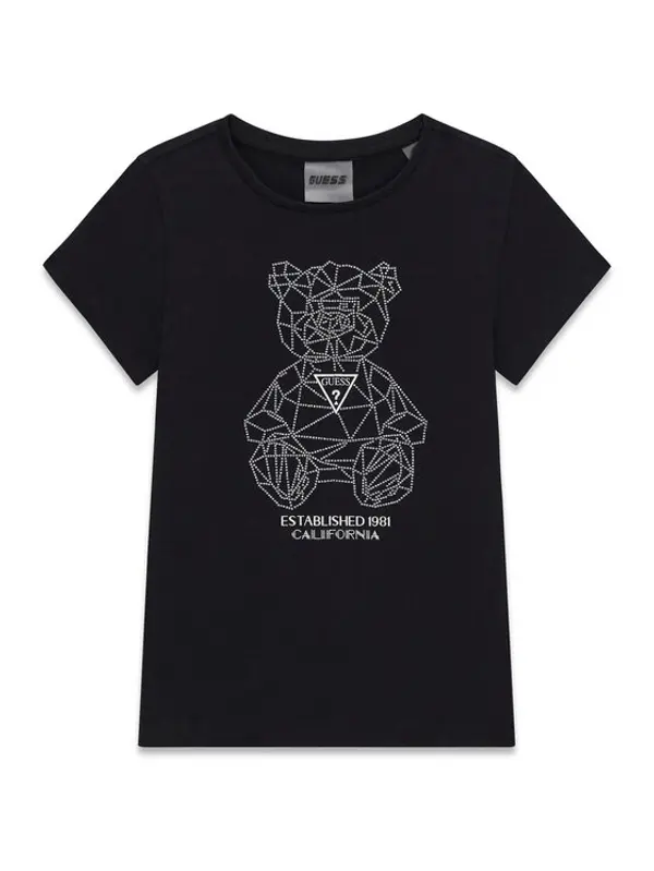 Guess Guess T-shirt J6GI41 J1314 Crna Relaxed Fit