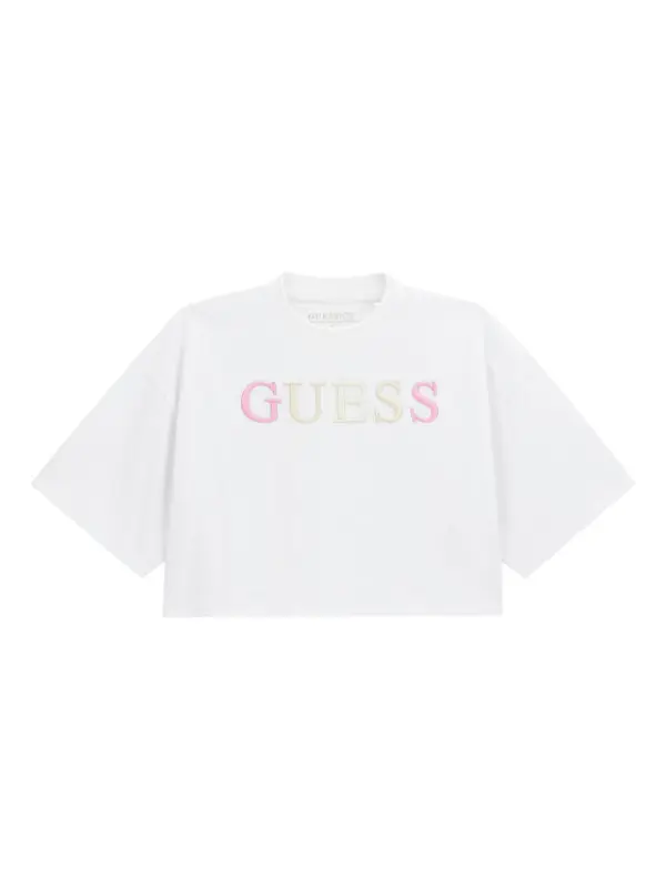 Guess Guess T-shirt J6RI11 KCNQ4 Bijela Oversize