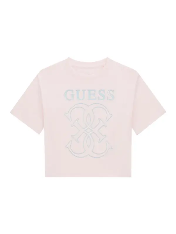 Guess Guess T-shirt J6RI22 K8HM4 Ružičasta Regular Fit