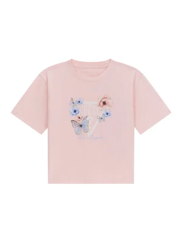 Guess Guess T-shirt J6RI32 K6YW4 Ružičasta Regular Fit