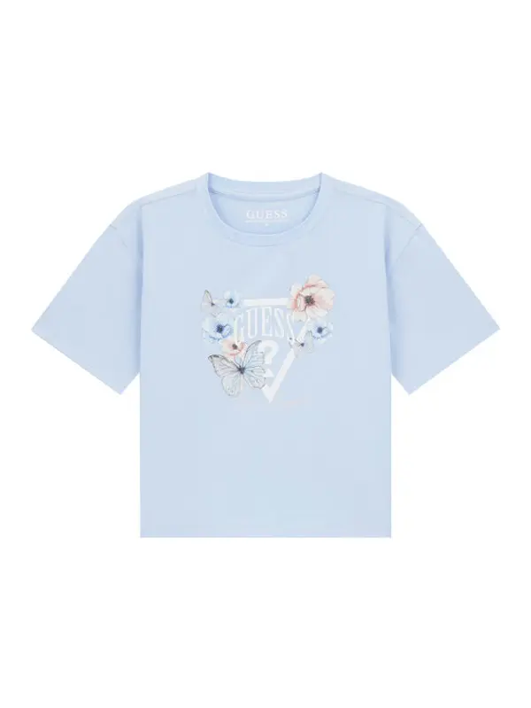 Guess Guess T-shirt J6RI32 K6YW4 Svijetloplava Regular Fit