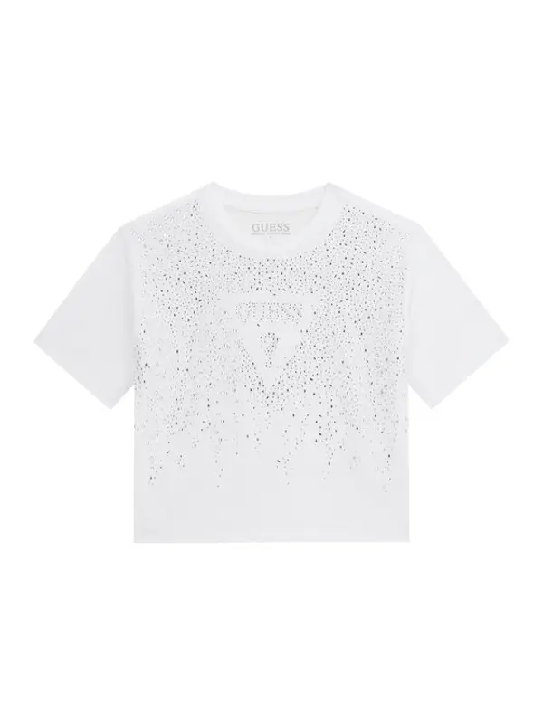 Guess Guess T-shirt J6RI37 K6YW4 Bijela Regular Fit