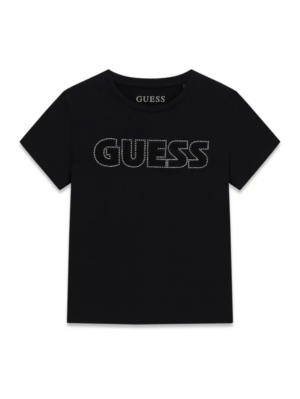 Guess Guess T-shirt J6YI12 2K4421 Crna Regular Fit