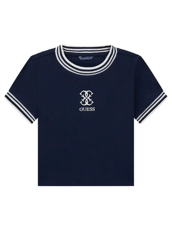Guess Guess T-shirt J6YI26 K4425 Tamnoplava Regular Fit