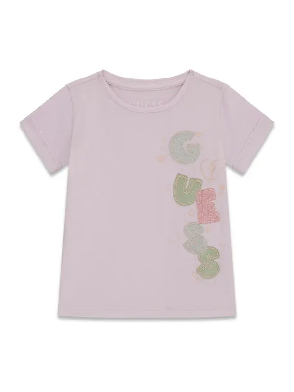 Guess Guess T-shirt K6GI05 K6YW4 Ljubičasta Regular Fit